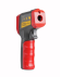 V155E4 IR Thermometer -32°C +420°C / 0,1°C 
IR Thermometer -32°C +420°C / 0,1°C
Infraroodthermometer voor industrie, milieutechniek en onderhoud

Beschrijving
Stelt nauwkeurig de temperatuur van oppervlakken vast
Licht EBTN-kleurendisplay voor optimaal aflezen onder uiteenlopende omgevingsomstandigheden
Geheugen voor de MAX/MIN/AVG/DIF-waarde voor de opslag van de hoogste, laagste en gemiddelde gemeten temperatuur binnen een vastgelegde tijdspanne en het verschil tussen de hoogste en de laagste waarde
Grenswaarde-alarmfunctie met geheugen voor telkens vijf temperatuur- resp. emissiewaarden die bij onder- resp. overschrijden een akoestisch en optisch signaal (led met drie kleuren) activeert
Belangrijkste toepassingsgebieden: temperatuurmeting in industrie (bijv. metaalverwerking, machinebouw), milieutechniek, landbouw, laboratorium en onderhoud (bijv. windturbines)
Laser (klasse 2  1 mW) voor de markering van het meetpunt
Vergrendelde meting voor processen waarvoor een temperatuurbewaking nodig is, d.w.z. de gemeten waarden worden geblokkeerd en tegen externe invloeden beschermd
Met montageboring voor statiefhouder




TECHNISCHE GEGEVENS
Temperatuur [Min] (°C)	-32 °C
Temperatuur [Max] (°C)	420 °C
Laserklasse	2
Laservermogen	0,001 W
Eenheden	°C, °F
Afmetingen (B×D×H)	162×90×48 mm
Nettogewicht	0,204 kg
Productgroep	Infraroodthermometer
Productfamilie	V155e
Temperatuur - meetbereik 1 [Min]	-32 °C
Temperatuur - meetbereik 1 [Max]	0 °C
Temperatuur nauwkeurigheid - meetbereik 1	+/- 1,5 °C+0,1 °C/ °C
Temperatuur - meetbereik 2 [Min]	0 °C
Temperatuur - meetbereik 2 [Max]	100 °C
Temperatuur nauwkeurigheid - meetbereik 2	+/- 1,5 °C
Temperatuur - meetbereik 3 [Min]	100 °C
Temperatuur - meetbereik 3 [Max]	420 °C V155E4 2